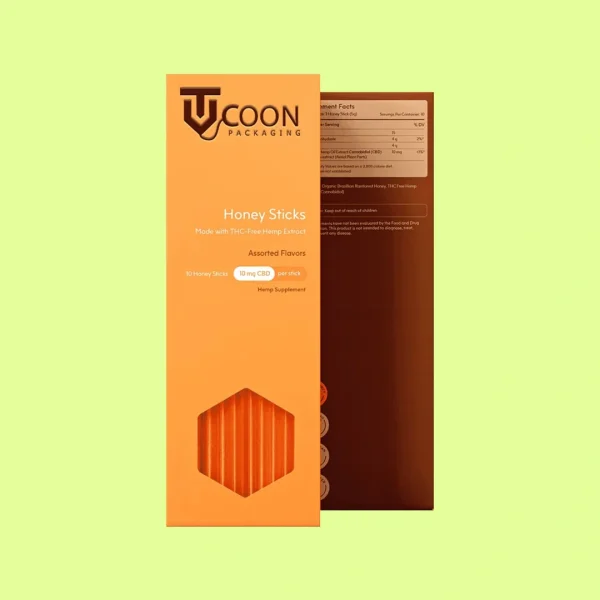 Custom Honey Straw Packaging